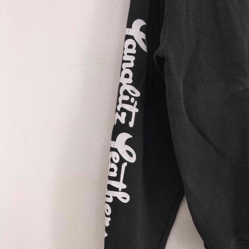 LANGLITZ LEATHERS ラングリッツレザーズ 両面 アーム プリント クルーネックスウェット メンズ import:M