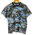 BYE JEREMY CAMO T-SHIRT BLUE カモ柄 Tシャツ メンズ JPN:M