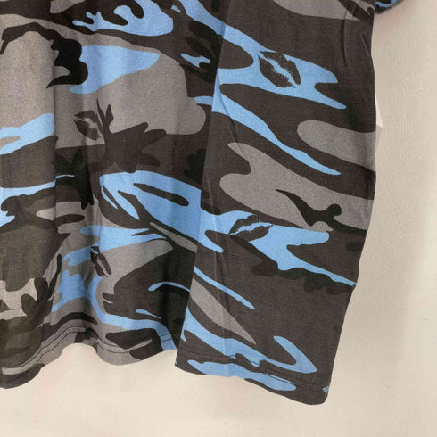 BYE JEREMY CAMO T-SHIRT BLUE カモ柄 Tシャツ メンズ JPN:M