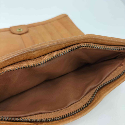 ゲンテン genten Gソフト レザー 三つ折り 長財布 メンズ