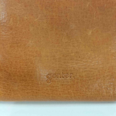ゲンテン genten Gソフト レザー 三つ折り 長財布 メンズ