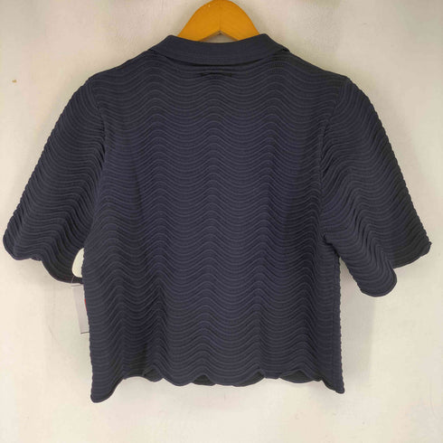 サンドロ sandro ボタンデザイン ポロニット レディース