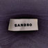 サンドロ sandro ボタンデザイン ポロニット レディース