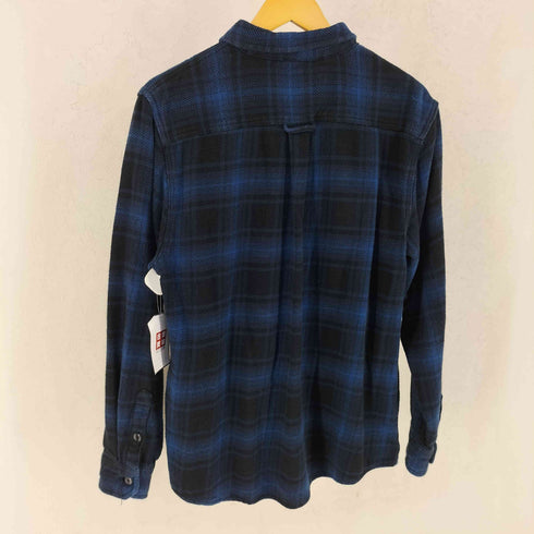 オービス ORVIS 90-00S シャドーチェック柄 ヘビーネル シャツ メンズ M