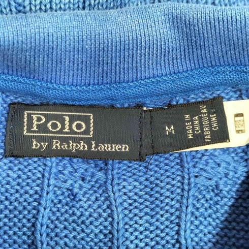 ポロバイラルフローレン Polo by RALPH LAUREN スモールポニー刺繍 半袖 ニットポロシャツ レディース JPN:M