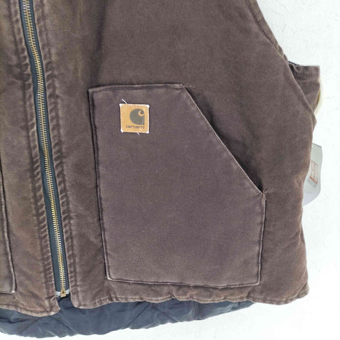 カーハート Carhartt 中綿 ダック地 ベスト メンズ 2XL