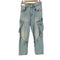 ザラ ZARA wide fit denim cargo メンズ 38