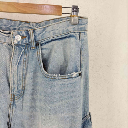 ザラ ZARA wide fit denim cargo メンズ 38