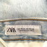 ザラ ZARA wide fit denim cargo メンズ 38