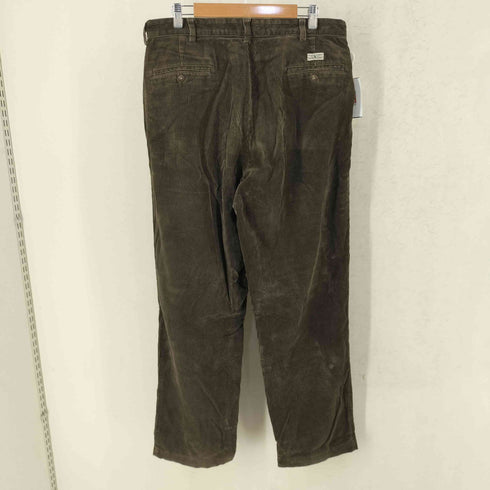 ポロラルフローレン POLO RALPH LAUREN POLO CORDS ポロコーズ 太畝 2タック コーデュロイパンツ メンズ W35