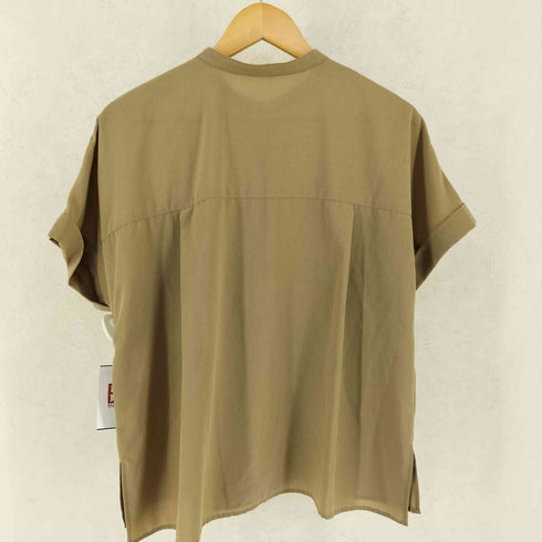ユナイテッドアローズグリーンレーベルリラクシング UNITED ARROWS green label relaxing 26SS ボイル ポケット ショートスリーブ シャツ マシンウォッシャブル レディース FREE