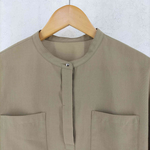 ユナイテッドアローズグリーンレーベルリラクシング UNITED ARROWS green label relaxing 26SS ボイル ポケット ショートスリーブ シャツ マシンウォッシャブル レディース FREE