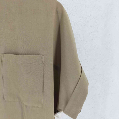 ユナイテッドアローズグリーンレーベルリラクシング UNITED ARROWS green label relaxing 26SS ボイル ポケット ショートスリーブ シャツ マシンウォッシャブル レディース FREE