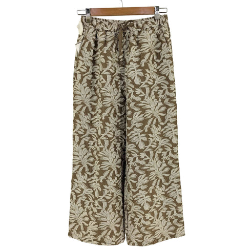 ユナイテッドアローズグリーンレーベルリラクシング UNITED ARROWS green label relaxing 26SS ジャガード パンツ レディース FREE