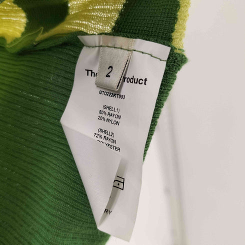 THE OPEN PRODUCT ザ オープン プロダクト STRIPE HALTER NECK ストライプ ホルターネック レディース 2