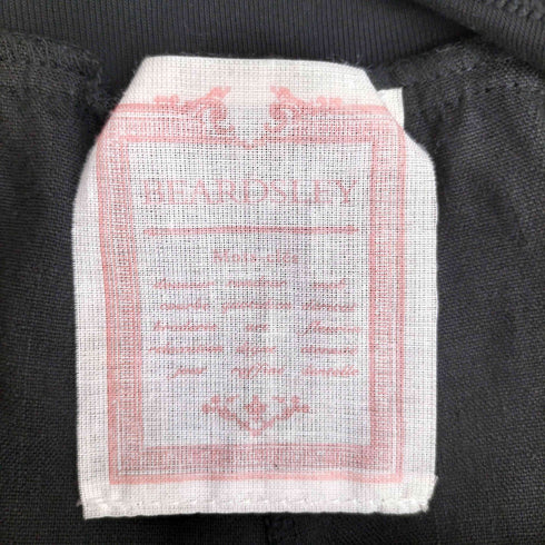 ビアズリー BEARDSLEY 24ss ウエストリブリネンパンツ レディース JPN:2