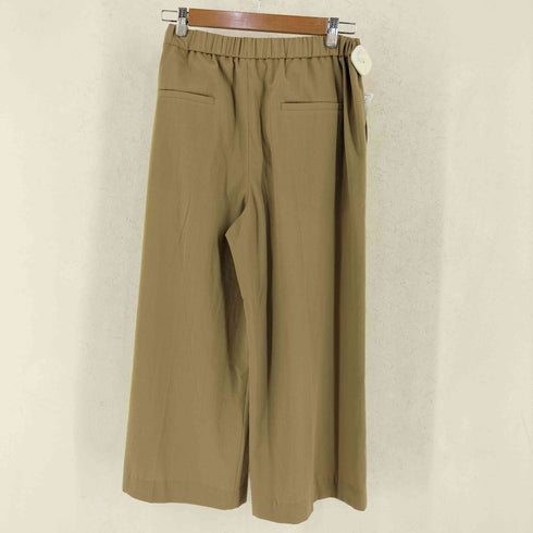 ユナイテッドアローズグリーンレーベルリラクシング UNITED ARROWS green label relaxing 26SS ボイル 2タック イージー ワイドパンツ レディース JPN:38