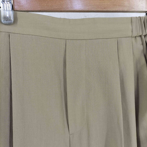 ユナイテッドアローズグリーンレーベルリラクシング UNITED ARROWS green label relaxing 26SS ボイル 2タック イージー ワイドパンツ レディース JPN:38