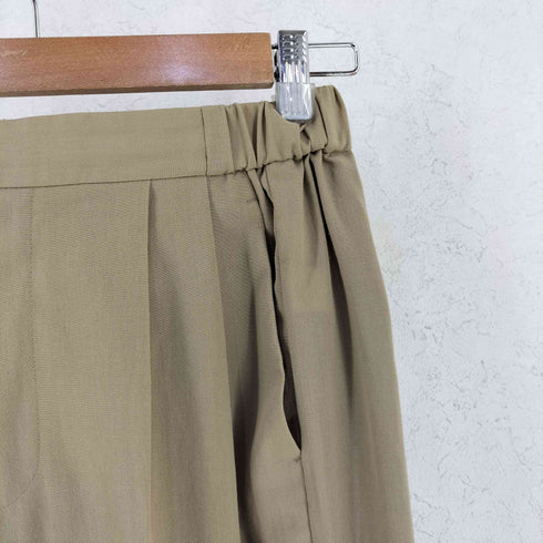 ユナイテッドアローズグリーンレーベルリラクシング UNITED ARROWS green label relaxing 26SS ボイル 2タック イージー ワイドパンツ レディース JPN:38