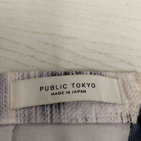 パブリックトウキョウ PUBLIC TOKYO メモリープリントスカート レディース FREE