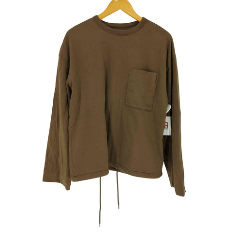 ドリスヴァンノッテン DRIES VAN NOTEN Drawstring sweatshirt ドローコード ダブルフェイス スウェット メンズ import:M