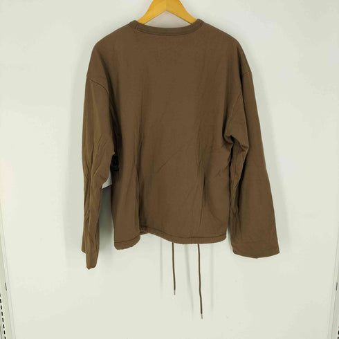 ドリスヴァンノッテン DRIES VAN NOTEN Drawstring sweatshirt ドローコード ダブルフェイス スウェット メンズ import:M