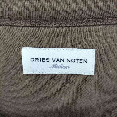 ドリスヴァンノッテン DRIES VAN NOTEN Drawstring sweatshirt ドローコード ダブルフェイス スウェット メンズ import:M