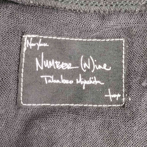 N NUMBER BIRDS期 フェザー ギター ノースリーブ カットソー メンズ JPN:3