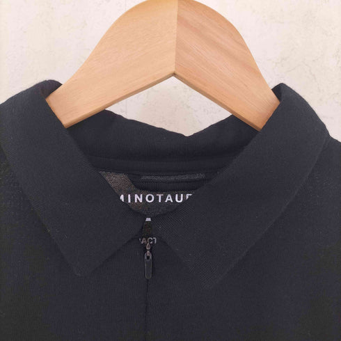 ミノトールインスト MINOTAUR INST. ハーフジップ L/S ロングスリーブ カットソー メンズ M