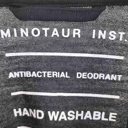 ミノトールインスト MINOTAUR INST. ハーフジップ L/S ロングスリーブ カットソー メンズ M