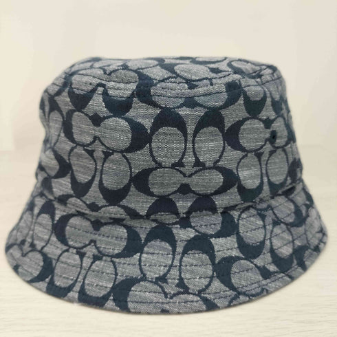 コーチ COACH シグネチャー シャンブレー バケットハット レディース S/XS