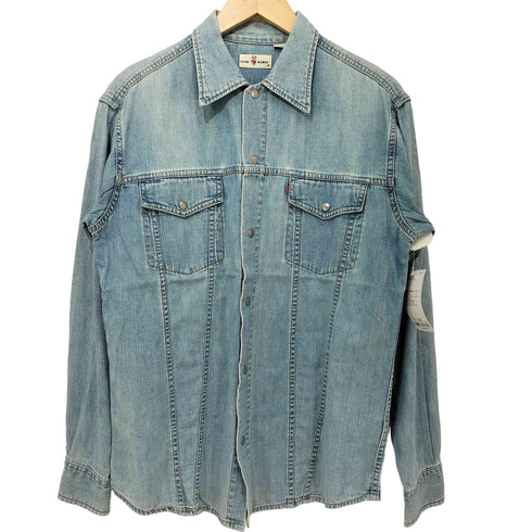 リーバイス Levis 90s JEANS FOR WOMEN スナップボタン デニム シャツ レディース import:M