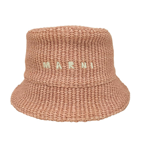 マルニ MARNI ロゴラフィアバケットハット レディース