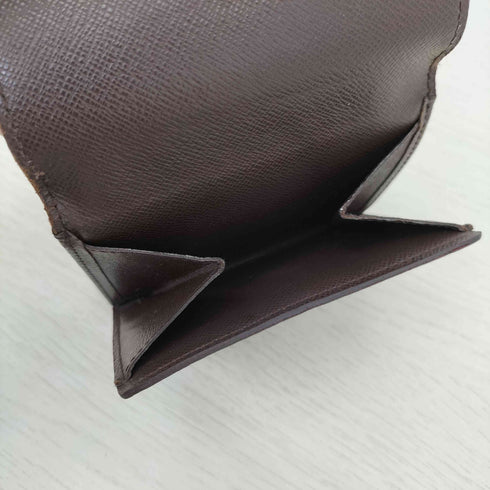 ルイヴィトン LOUIS VUITTON ポルトモネビエカルトクレディ ダミエ 三つ折り財布 レディース
