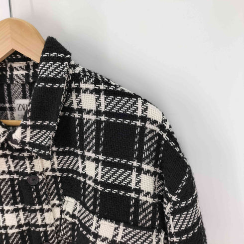 ザラ ZARA リラックスフィット オーバーサイズ シャツジャケット メンズ import:L