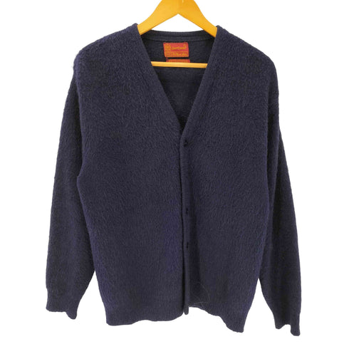 シアーズ Sears Kings Road Sportswear 60S VINTAGE MOHAIR 40% ヴィンテージ モヘア アクリル シャギー ニット カーディガン 毛長 メンズ import:L