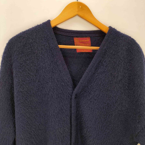 シアーズ Sears Kings Road Sportswear 60S VINTAGE MOHAIR 40% ヴィンテージ モヘア アクリル シャギー ニット カーディガン 毛長 メンズ import:L