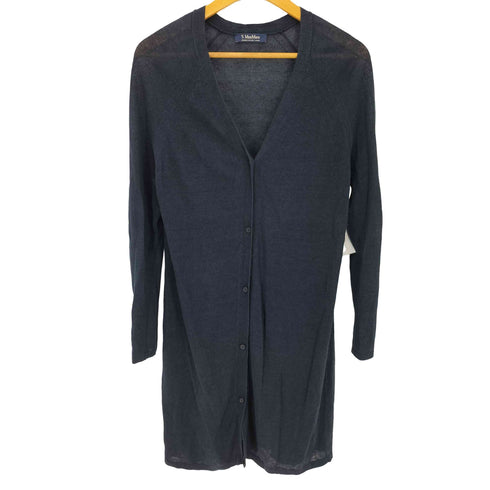 エスマックスマーラ S Max Mara シアーロングカーディガン レディース