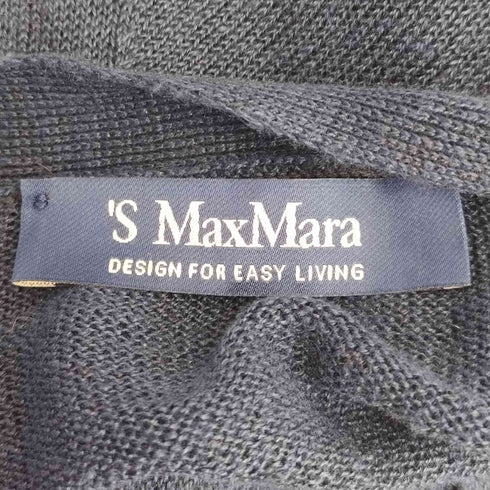 エスマックスマーラ S Max Mara シアーロングカーディガン レディース
