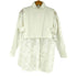 アメリ AMERI vest set sheer pattern shirt ノースリーブニット シャツ セット レディース FREE
