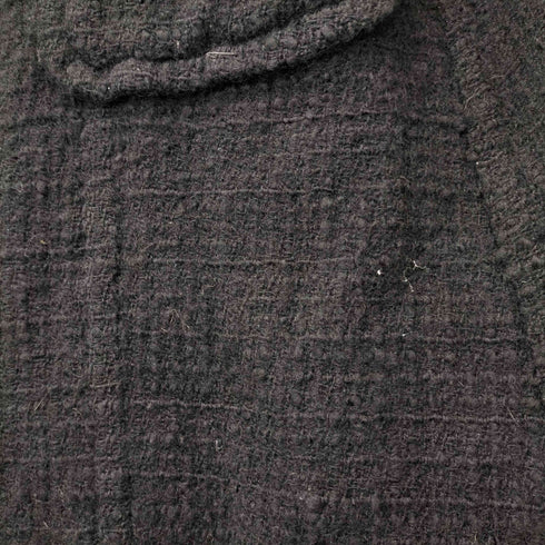 トリココムデギャルソン tricot COMME des GARCONS AD2009 ツイード 丸襟コート レディース JPN:M