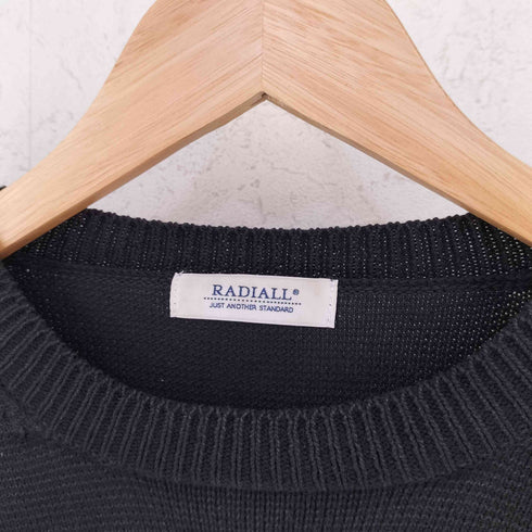 ラディアル RADIALL 24AW FALCON WAGON - CREW NECK SWEATER ファルコン ワゴン クルーネック セーター メンズ L