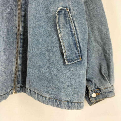 ザラ ZARA コントラストカラー デニムジャケット メンズ JPN:L