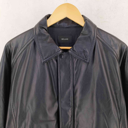 デラックス DELUXE 22AW ビーガンレザー ジャケット メンズ M