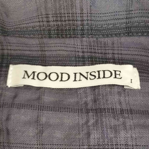 MOOD INSIDE ムードインサイド Vintage Wrinkled Check Shirt ヴィンテージ リンクル チェック シャツ メンズ 1