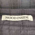 MOOD INSIDE ムードインサイド Vintage Wrinkled Check Shirt ヴィンテージ リンクル チェック シャツ メンズ 1