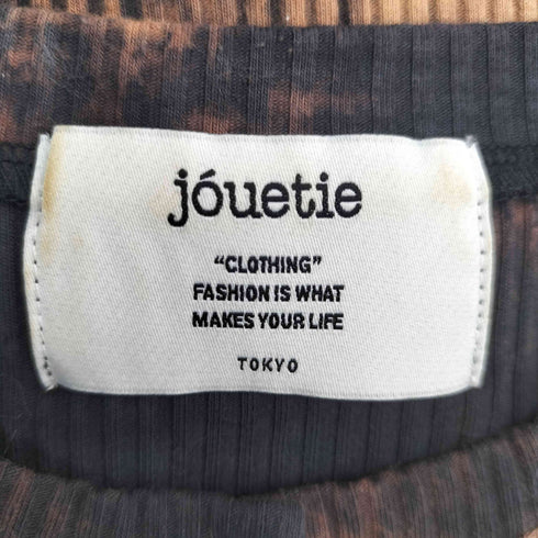 ジュエティ jouetie ハーフボタンテレコカットソー レディース JPN:M