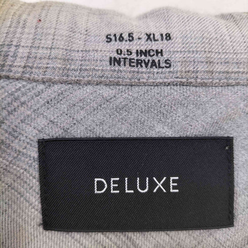 デラックス DELUXE 24SS PONTIAC オンブレチェック オープンカラー シャツ メンズ L