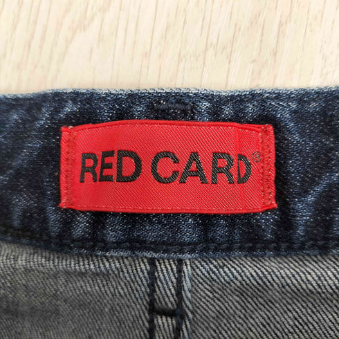 レッドカード REDCARD ハイライズワイドデニムパンツ レディース 24