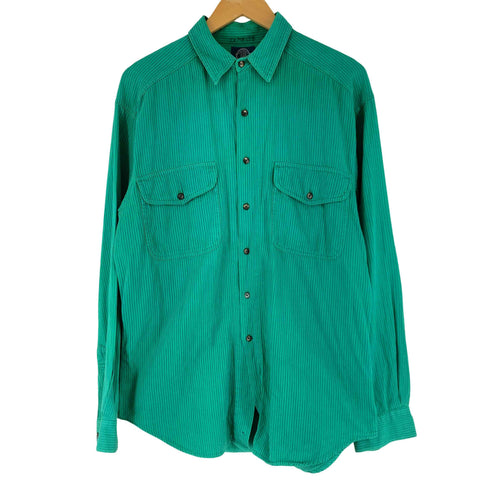 ギャップ Gap 90S コットン ストライプシャツ メンズ JPN:M